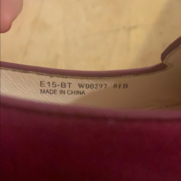 Cole Haan Tali Luxe loafer sz8.5 Cabernet suede - Picture 7 of 7